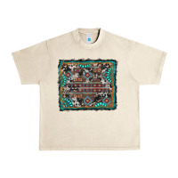 Sandshell aztec background with gemstone and cowhide Urban Heavy Tee - RanaPortraitStore
