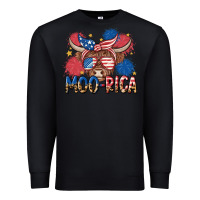 Black moo rica Premium Sweatshirt - MaliasSmallBusiness