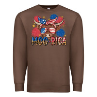 Chestnut moo rica Premium Sweatshirt - MaliasSmallBusiness