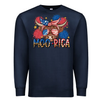 Navy moo rica Premium Sweatshirt - MaliasSmallBusiness