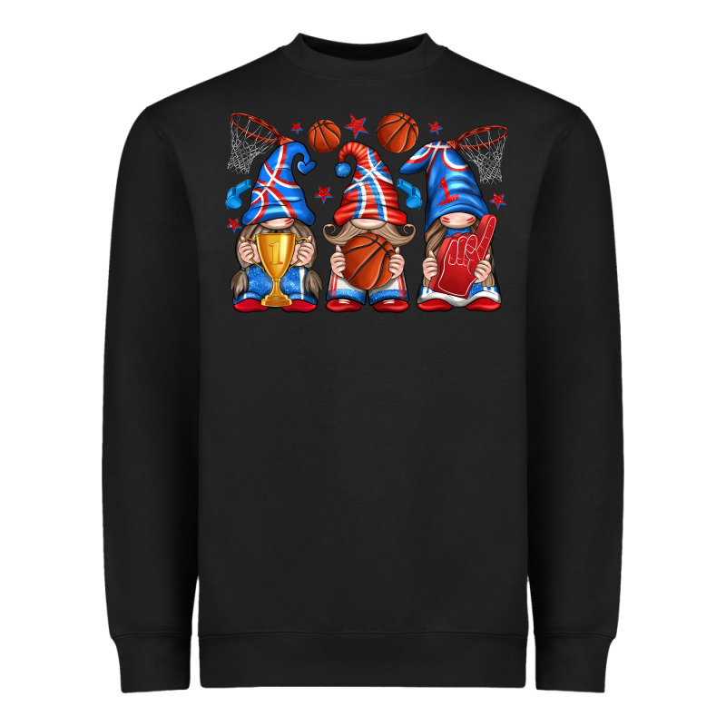 Basketball Gnome Heavyweight Sweatshirt by texasbilliewilder | Teevron
