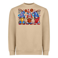 Mushroom basketball gnome Heavyweight Sweatshirt - texasbilliewilder