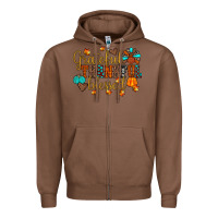 Chestnut grateful thankful blessed Zipper Hoodie - JahusDesignShop
