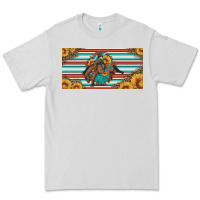 Dove Grey bucking bronco aztec shape license plate Premium Tee - Artiststas