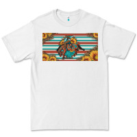 White bucking bronco aztec shape license plate Premium Tee - Artiststas