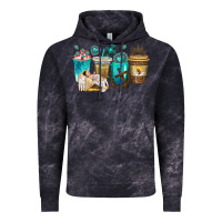 Cloud Black jesus coffee cups Vintage Hoodie - texasbilliewilder
