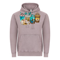 Vintage Zinc jesus coffee cups Vintage Hoodie - texasbilliewilder