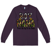 Plum boy nana from son up to son down Long Sleeve Tee - CowhideDigitalArt