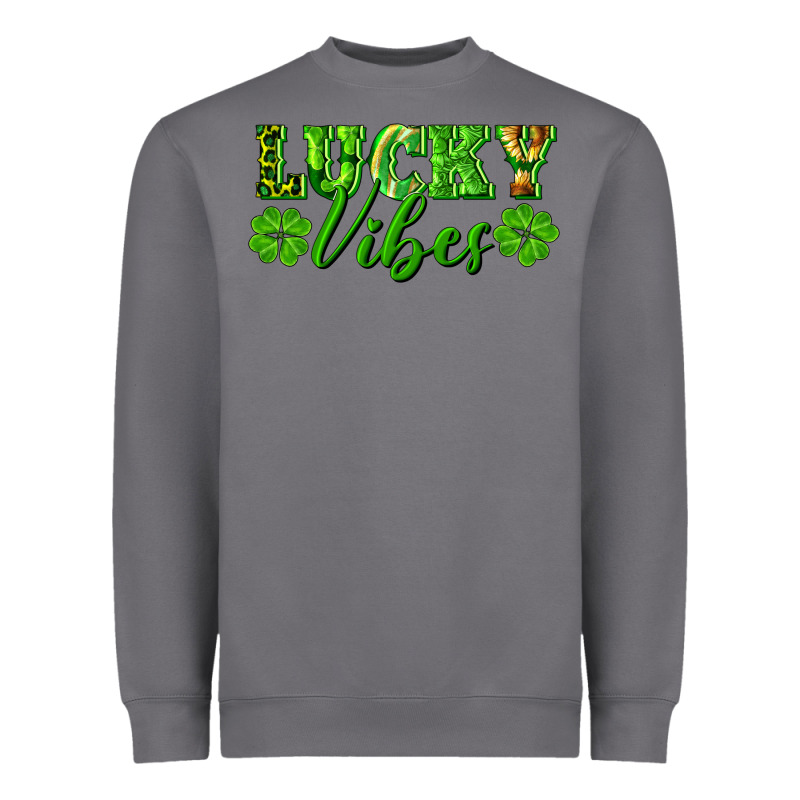 Lucky Vibes Heavyweight Sweatshirt by RanaPortraitStore | Teevron