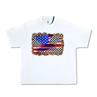 White race american flag Urban Heavy Tee - Zillion Design Studio