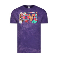 Cloud Purple nurse love Vintage Tee - texasbilliewilder