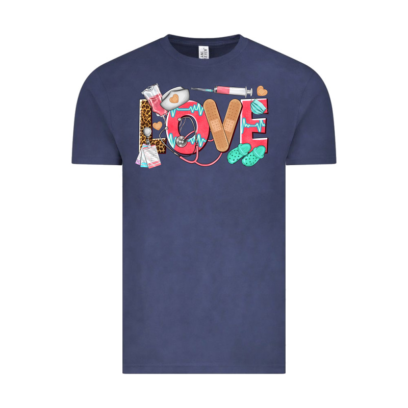 Nurse Love Vintage Tee by texasbilliewilder | Teevron