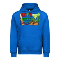 Cobalt let's fiesta taco and beer Urban Hoodie - BarkalooDesign