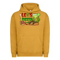 Pigment Peanut Butter let's fiesta taco and beer Urban Hoodie - BarkalooDesign