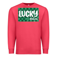 Cardinal lucky vibes Premium Sweatshirt - MaliasSmallBusiness