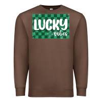 Chestnut lucky vibes Premium Sweatshirt - MaliasSmallBusiness