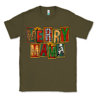 Army Green merry mama Classic Tee - FaDigitalArtStudio