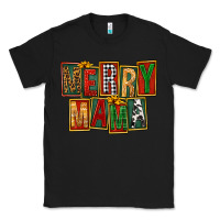 Black merry mama Classic Tee - FaDigitalArtStudio