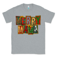 Heather Grey merry mama Classic Tee - FaDigitalArtStudio