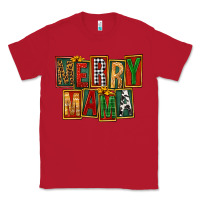 Red merry mama Classic Tee - FaDigitalArtStudio