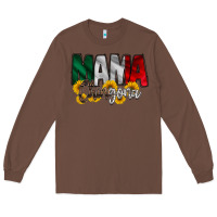 Chestnut mama chingona Long Sleeve Tee - RacoonDesign