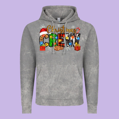 Christmas Crew Vintage Hoodie Designed By Zillion Design Studio