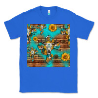 True Royal bull skull cross seamless pattern Classic Tee - HRA Design Shop