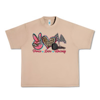Burro peace love racing Urban Heavy Tee - Zillion Design Studio