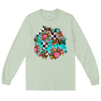 Matcha race sunflower patches Long Sleeve Tee - AdoDesignShop