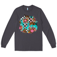 Smoke race sunflower patches Long Sleeve Tee - AdoDesignShop