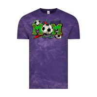 Cloud Purple mom soccer Vintage Tee - Zillion Design Studio