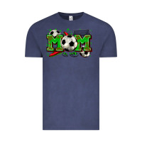 Vintage Denim mom soccer Vintage Tee - Zillion Design Studio