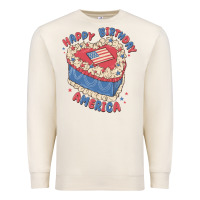 Sandshell happy birthday america Premium Sweatshirt - MaliasSmallBusiness