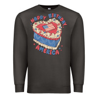 Smoke happy birthday america Premium Sweatshirt - MaliasSmallBusiness