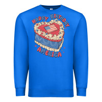 True Royal happy birthday america Premium Sweatshirt - MaliasSmallBusiness