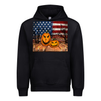 Black halloween american flag tumbler Urban Hoodie - Jasminsmagicworld