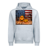 Heather Grey halloween american flag tumbler Urban Hoodie - Jasminsmagicworld