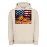 Halloween American Flag Tumbler Urban Hoodie | Teevron