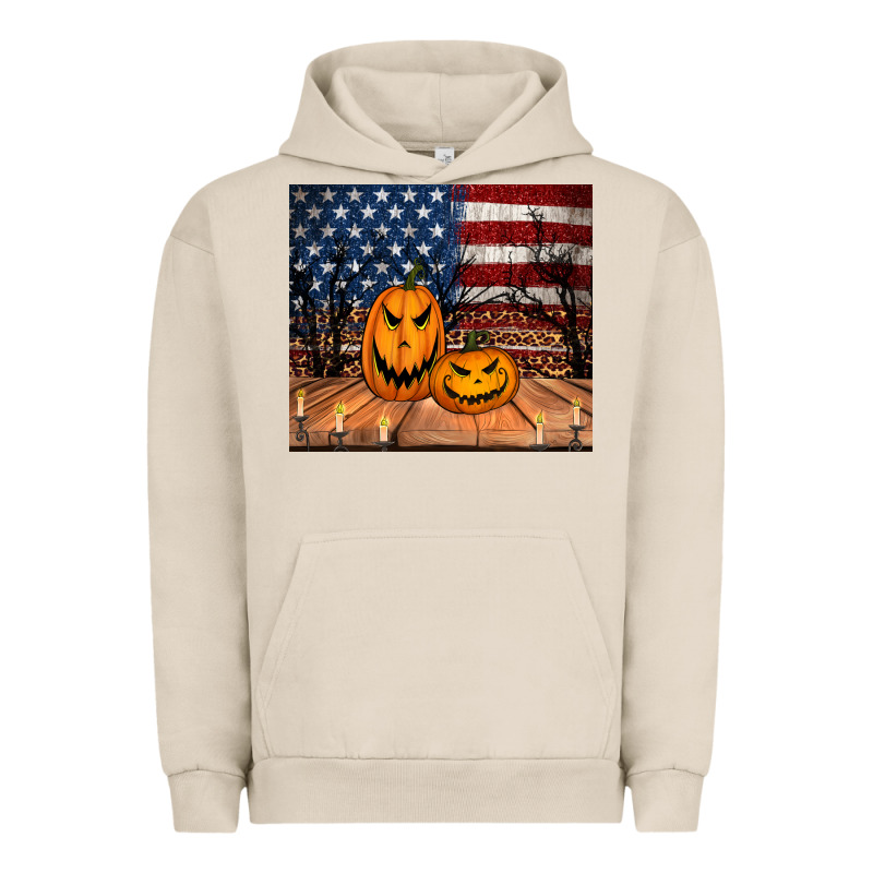 Halloween American Flag Tumbler Urban Hoodie by Jasminsmagicworld | Teevron