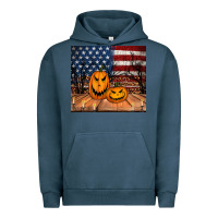 Pigment Midnight Navy halloween american flag tumbler Urban Hoodie - Jasminsmagicworld