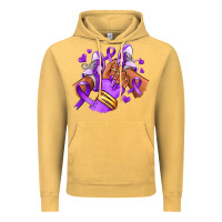 Vintage Mustard domestic violence afro girl sneakers Vintage Hoodie - RanaPortraitStore