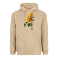 Teddy Bear Sunflower Heavyweight Hoodie | Teevron