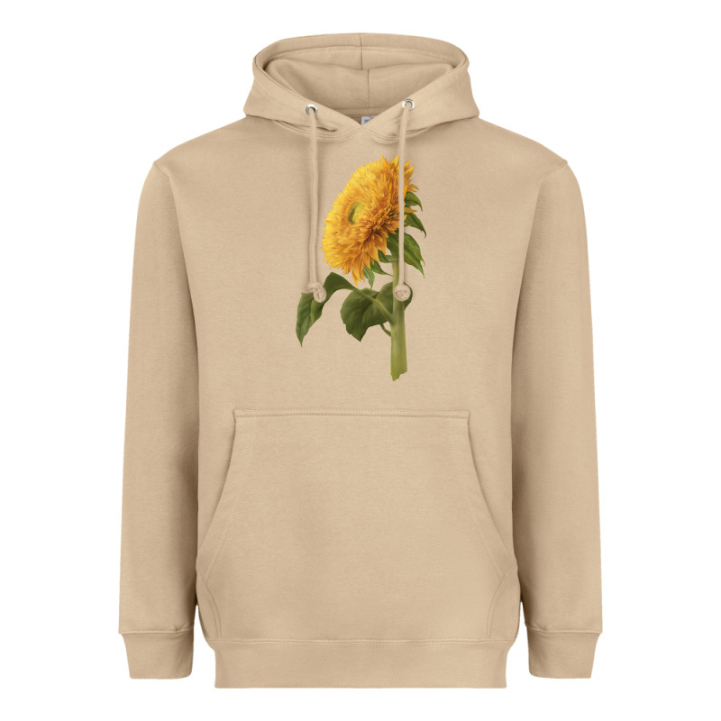 Teddy Bear Sunflower Heavyweight Hoodie by LillyAllenDesigns | Teevron