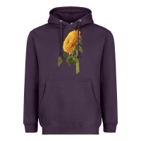 Plum teddy bear sunflower Heavyweight Hoodie - LillyAllenDesigns