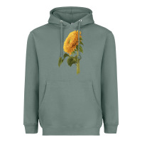 Sage teddy bear sunflower Heavyweight Hoodie - LillyAllenDesigns