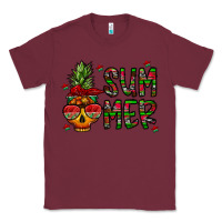 Burgundy summer vibes Classic Tee - CowhideDigitalArt