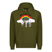Army Green Best Daddy Ever Premium Hoodie - Bettercallsaul