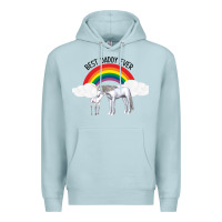 Blue Mist Best Daddy Ever Premium Hoodie - Bettercallsaul