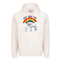 Pale Pink Best Daddy Ever Premium Hoodie - Bettercallsaul