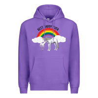 Purple Best Daddy Ever Premium Hoodie - Bettercallsaul